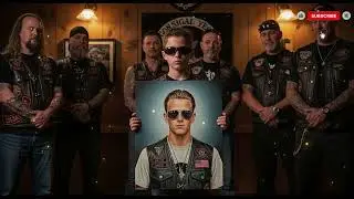 The Blind Boy&rsquo;s Portrait of a Biker&rsquo;s Lost Son That Left the Whole Club in Tears