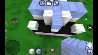 Mini Block Craft ● Как легко и красиво сделать крышу ● Taisia_play