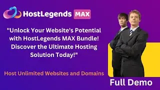 HostLegends MAX - Bundle Review-Full Demo