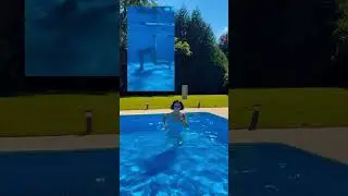 Aquagym session to gently sculpt your body 🏊&zwj;♀️#aquagym #fitness #summer #cardiofun