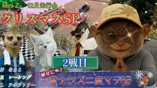 【MINI-Zレース】12月走行会　クリスマスSP　解せにゅ！一度ナラズ二度マデモ（2戦目）