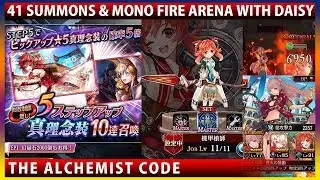 41 Rare Summon & Mono Fire Arena With Daisy (Alchemist Code JP)【タガタメ】