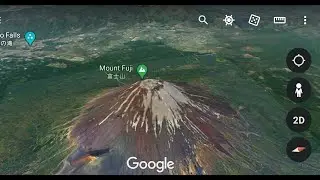 Mount Fuji on Google earth || Mount Fuji || Google Earth ||