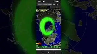 Tonights solar storm #alaska #aurora #northpole #solar #solarstorm