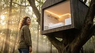 She Built a Tree House and Chose to Live Alone
