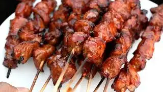 How to make the BEST Pork BBQ on a Stick Filipino Style