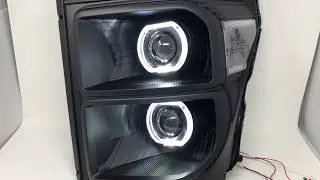 11-16 Ford F-250 F-350 Superduty Custom Headlights For BDSsuspension