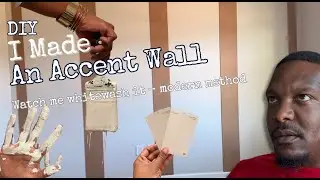 DIY Whitewash | Painting the Accent Wall | This might be a mistake Pt 2