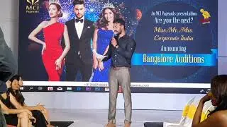 MC NAIK @ MCI PAGEANTS AUDITION