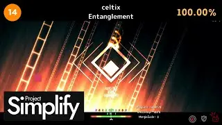 【PP】[ADOFAI Custom Play] #13 celtix - Entanglement (Map by HanB & RinkiRin)