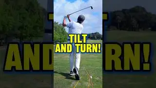 Tilt and Turn for Crushed Consistent Golf Shots!