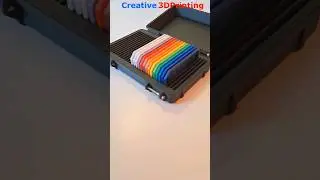 3D Printing a Filament sample box #shorts