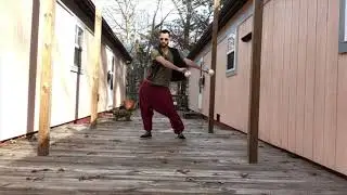 Grant Baker - Poi Flossing - Ninja Pyrate Holiday Challenge 2018