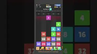 Drop the Number : Merge Game - endless number puzzle brain game Score 23708 gameplay walkthrough