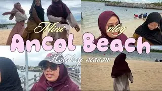 Ancol beach with naila 