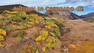 Fall foliage in Colorado! 4k drone in Crested Butte, Cottonwood, Ohio, Kebler, and Monarch passes!!!
