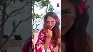 Sun, serenity, and a splash of glam&mdash;Malvika Raaj shows us how to unwind right!