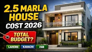 2.5 Marla House Construction Cost in Pakistan 2026 | 2.5 Marla Ghar Banane Ka Kharcha 2026