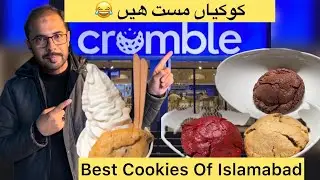 Best Crumble Cookies Islamabad | centerfilled Cookies| An Affordable Street Food 2024 Pakistan