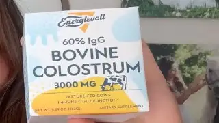 Supplemento di colostro bovino in polvere   60% IgG 3000 mg Recensione