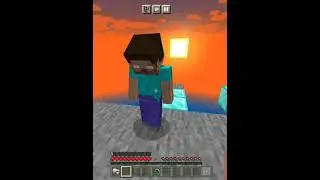 IF SAVING HEROBRINE WAS A CHOICE | MINECRAFT #shorts