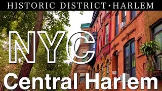 New York【Central Harlem West 130thー132nd Street Historic District】NYC Walking Tour, Travel Guide【4K】
