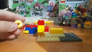 коралловый риф #21164 обзор набора Lego Minecraft.