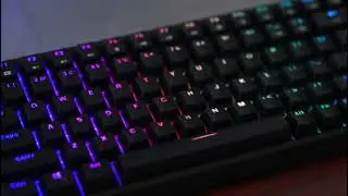 Ultra-Compact Mechanical Gaming Keyboard, 16.8M Colors RGB LED Backlit, USB Type-C Wired