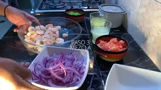 Andres Carbajal - TecVideo - Como hacer un Ceviche de Camaron