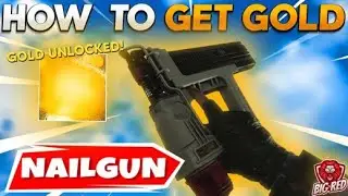 *New* Fastest Way to get the NAIL GUN GOLD in Cold War Zombies!