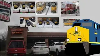 My First Time Going To The Hobbie Train Store!