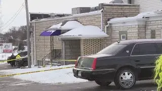 Six hurt in Ferguson funeral shooting