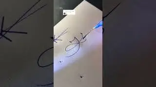 How to sign the letter K? ✍️ | Satisfying Ink Flow