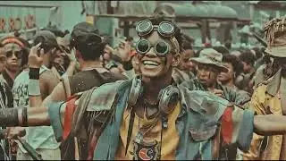 Burning Desert EDM Video (AI Generated)