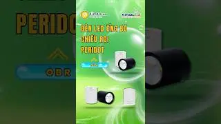 Đ&egrave;n LED Ống Bơ Chiếu Rọi PERIDOT OBR | 15W - 20W | ELMALL