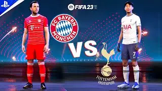 FIFA 23 - Bayern Munich vs Spurs ft Kane, Gnabry, Musiala, Son, Richarlison | PS5 Gameplay - 4K