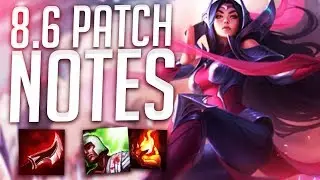 Patch Rundown 8.6 w/ Scarra