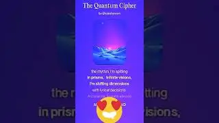 The Quantum Cipher Original Song AI generated lyrical