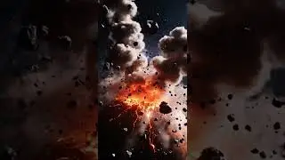 Saturn Destruction Caught on Camera! (CGI)#Saturn #Space #Astronomy #VFX #Cosmos #Universe #