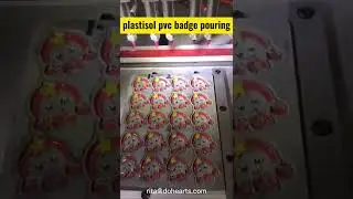 small rubber plastisol pvc shoulder badge,shoe label making machine#plastisol