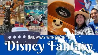 DISNEY CRUISE VLOG | DAY 1 DISNEY FANTASY / It’s embarkation day! Concierge 🚢 ✨ | October 2021
