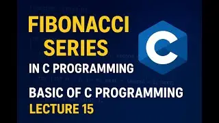 For loop Fibonacci Series | Even Odd series | Basic of C Programming @MasteringComputerSkills
