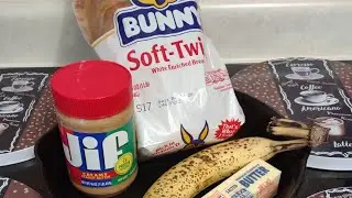 Original, REAL Elvis Peanut Butter and Banana Sandwich