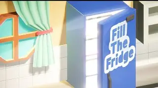 Fill The Fridge! (by Gybe Games) IOS Gameplay Video (HD)