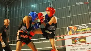 Athul (Bushido, Malappuram) vs Prabav (RFC, Trivandrum) | 2nd Youth Muay Thai Fight League | Kochi