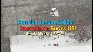 Massive January 2026 Snowstorm Buries US! Historic Winter Storm Fern Tracker & Blizzard Update
