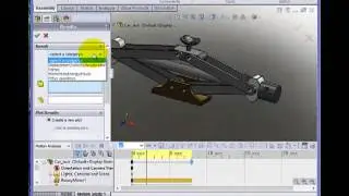 SolidWorks Motion Tutorial : Motor,Gravity & Plot Results