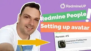 Setting up an avatar to a person in the Redmine People plugin