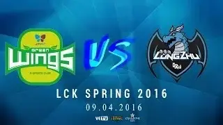 JinAir vs Longzhu [LCK M&ugrave;a Xu&acirc;n 2016][Trận 3] [09.04.2016]