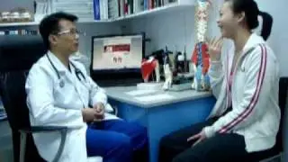 Carah's pain prior to Prolotherapy by Dr Stanley Lam /接受林敬熹保絡治療前的痛症